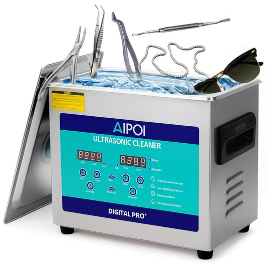 Stampante, 3.2 L, Pulitore, timer, Ultrasuoni con Timer e Riscaldamento, ad ultrasuoni 3