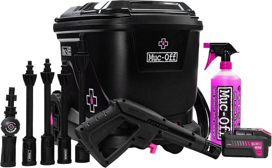 Idropulitrice, 20 L, portatile, ampio serbatoio, Serbatoio 20L con 4 Lance e Detergente Moto Nano Tech
