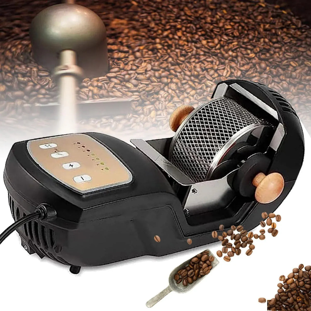 Macchina per Cuocere, 1600 W, 110 V, 300 G, acciaio inox, per Cuocere I Rulli in Acciaio Inossidabile Fai da Te