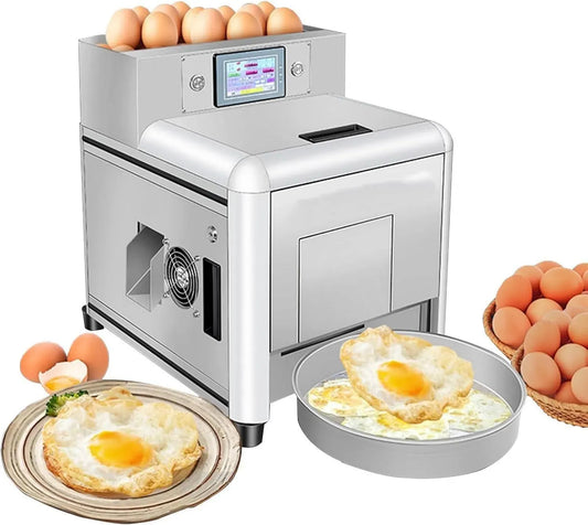 Smart Touch Screen, ideale per la preparazione della colazione, per Cuociuova completamente automatico per omelette per uso commerciale, separazione