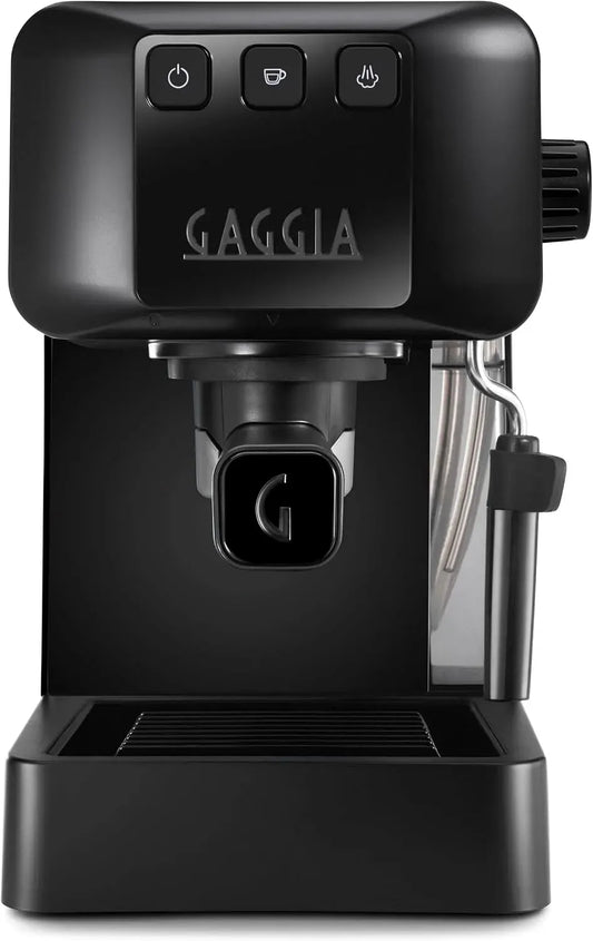 EG2109 macchina da caffè elettrica, nero, per Espressi Cremosi Con Cialde, Gaggia