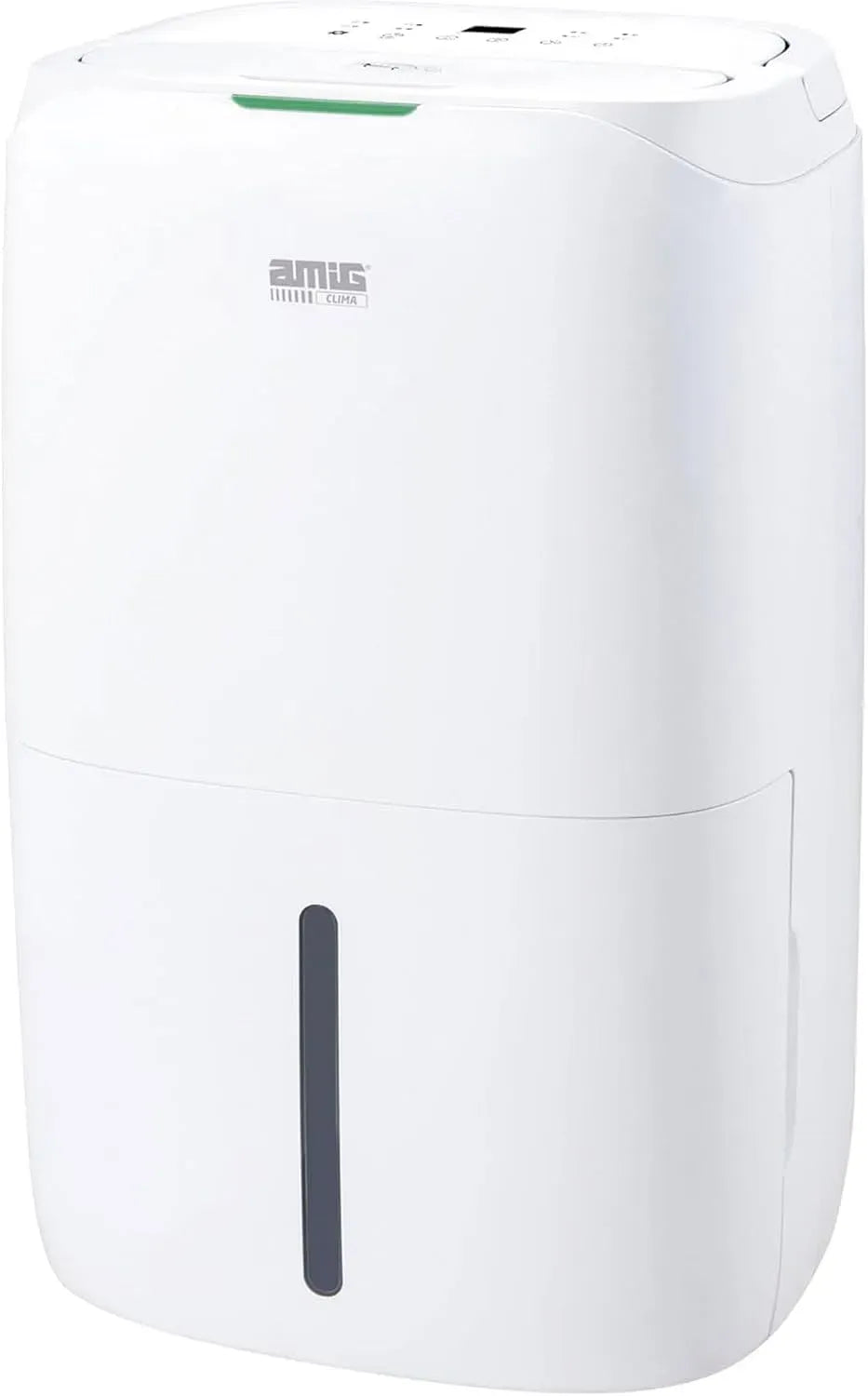 Deumidificatore 25L/giorno, 36 x 28 x 56 cm, 5,5 L, 370 W, 170 m³/h, 46 dB, timer, ampio serbatoio, Controllo dell'umidità e Timer