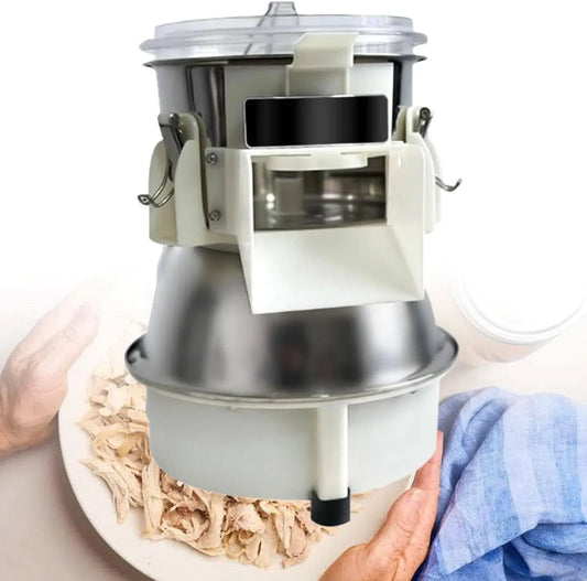 Progettato per l'uso Continuo nei ristoranti, per Tritacarne Elettrico Professionale per Petto di Pollo, tritacarne ad Alta Coppia con Fibre di Carne