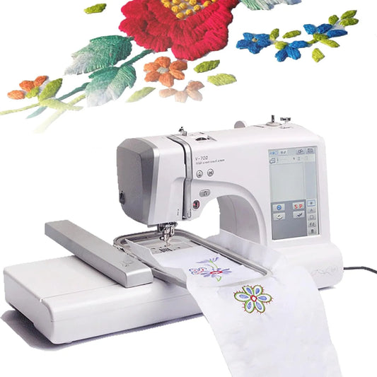 X 9 Macchina da Cucire, Macchina da Ricamo, macchina per cucito elettrica, ricamatrice elettrica, touch, display LCD