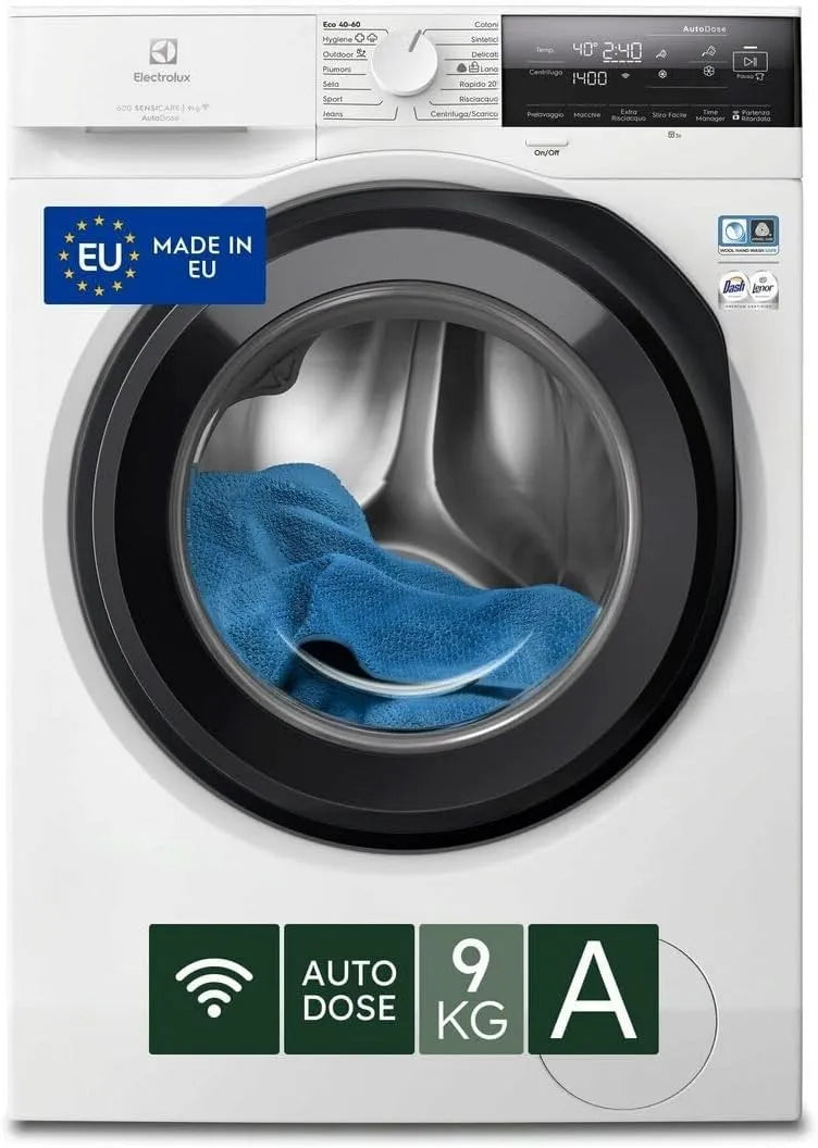 Electrolux Serie 600 EW6FA39GQ Lavatrice, 9 kg