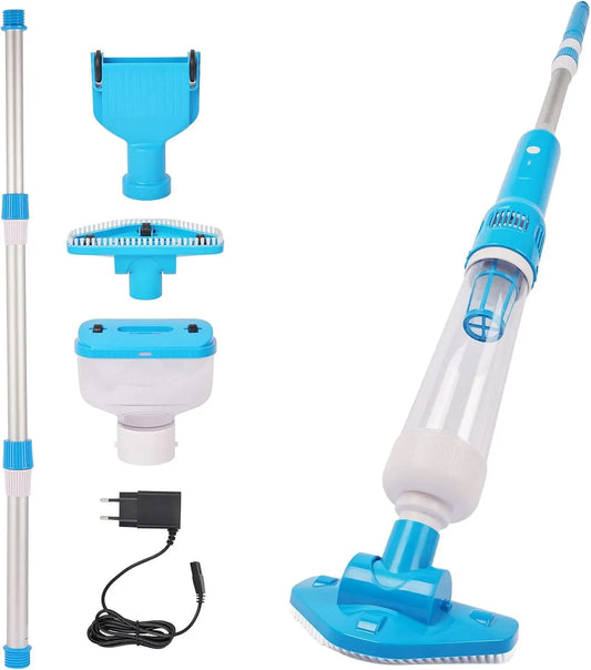 Aspirapolvere IPX8, IP65, pulitore manuale per piscina con autonomia di 70 minuti, ricarica rapida in 1 ora
