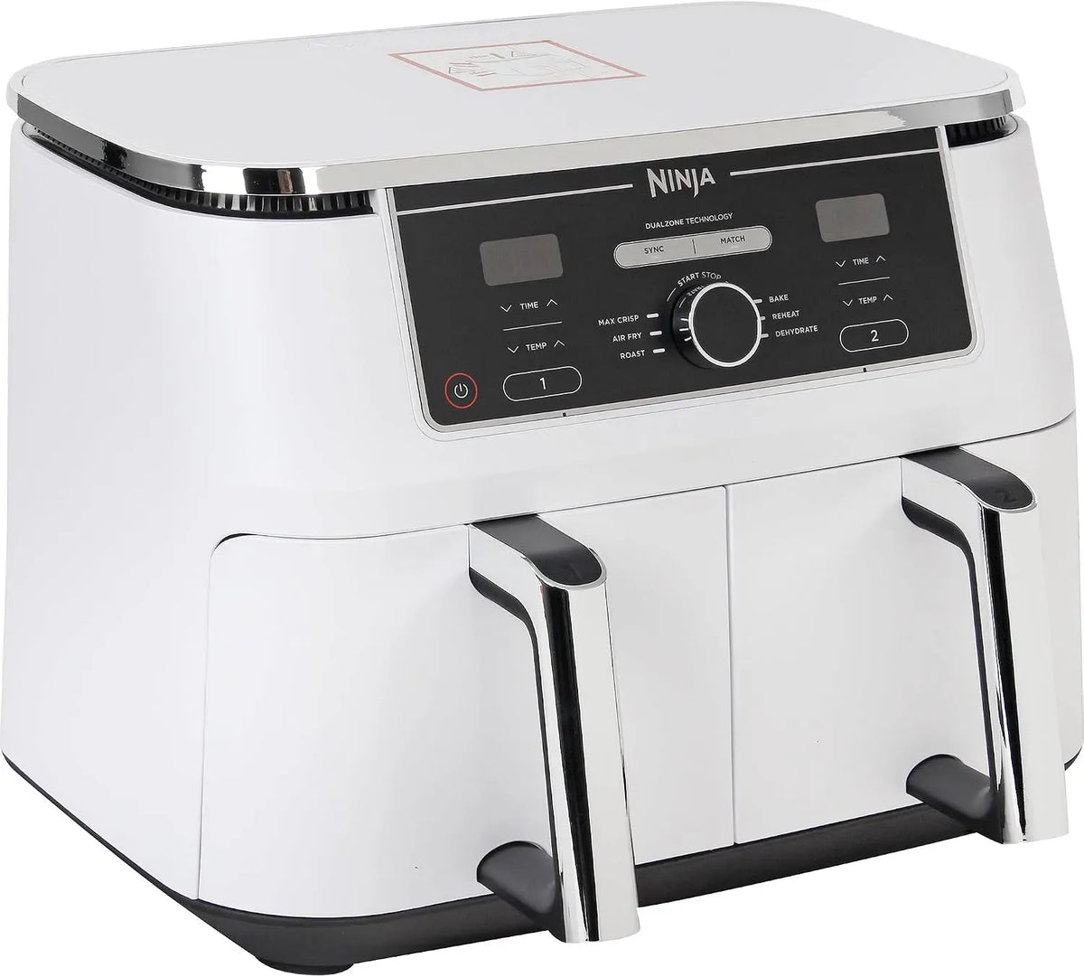 Ninja Af400euwh Friggitrice ad aria, 9,5 L, 2470 W, 6 programmi, bianco