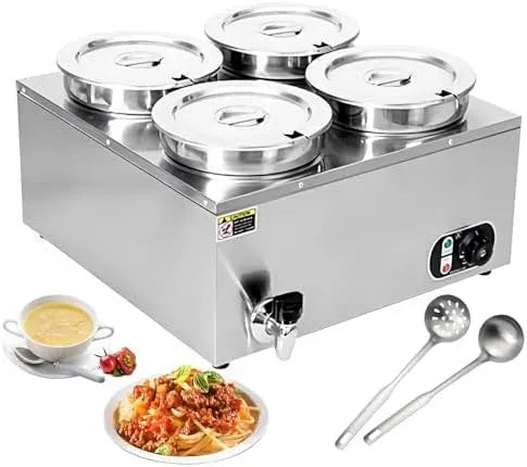 Rubinetto da cucina, professionale, ristorazione, acciaio inox, scaldavivande a bagnomaria in Acciaio Inossidabile
