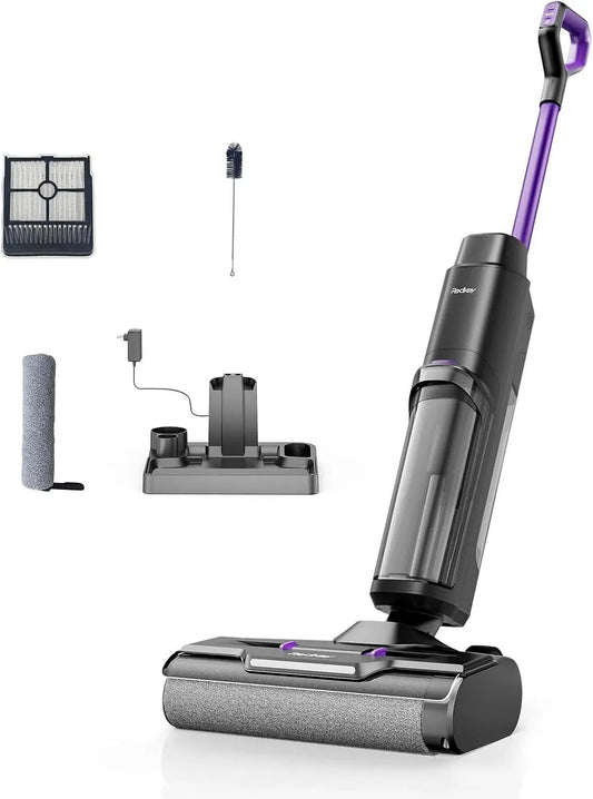 Aspirapolvere W15, ampio serbatoio, 75 mins Autonomia, Display LED