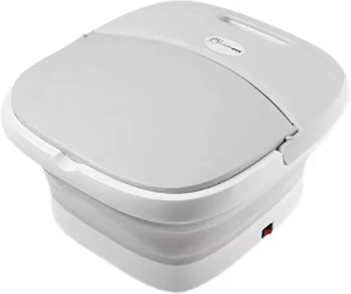 pediluvio elettrico massaggiante, Massaggiatore, portatile, funzione riscaldante, bianco