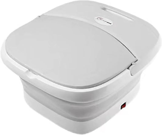 pediluvio elettrico massaggiante, Massaggiatore, portatile, funzione riscaldante, bianco
