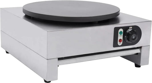 Foodmaker, argento, per frittelle con controllo della temperatura