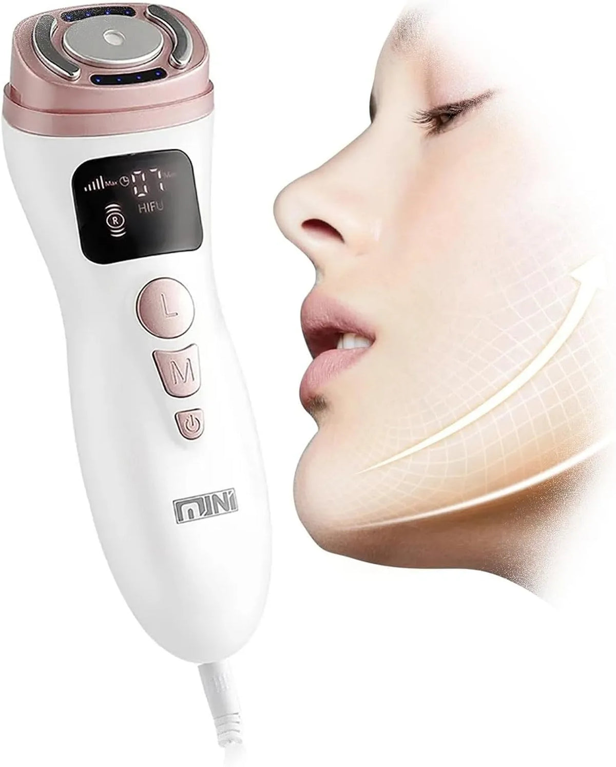 Macchina per Bellezza, professionale, 5 Livelli, per Viso Macchina Facciale Professionale HIFU con 3 Moda