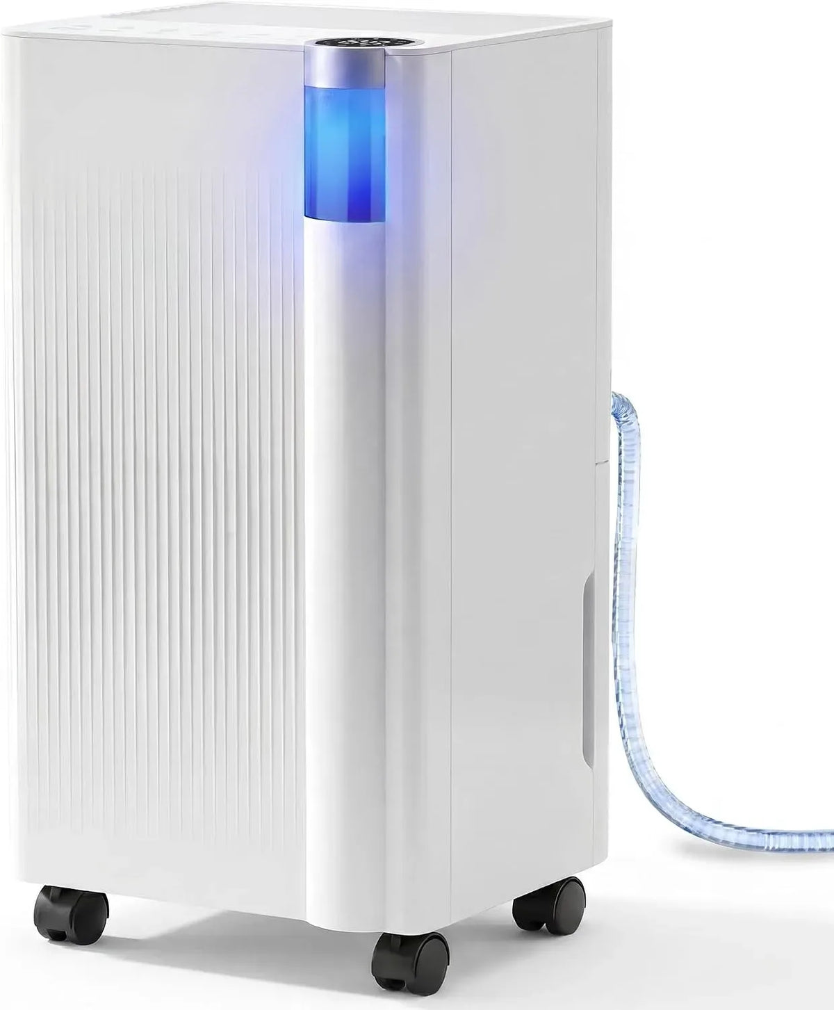Deumidificatore, timer, timer 24 ore e sicurezza bambini, silenzioso con luce ambientale a 3 colori, max 3000 m²