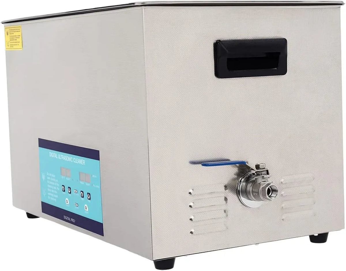A 30 Riscaldatore, Pulitore, vasca per pulizia a ultrasuoni, 30 L, 600 W, 0 a 80 °C, timer, professionale, funzione riscaldante, per Gioielli