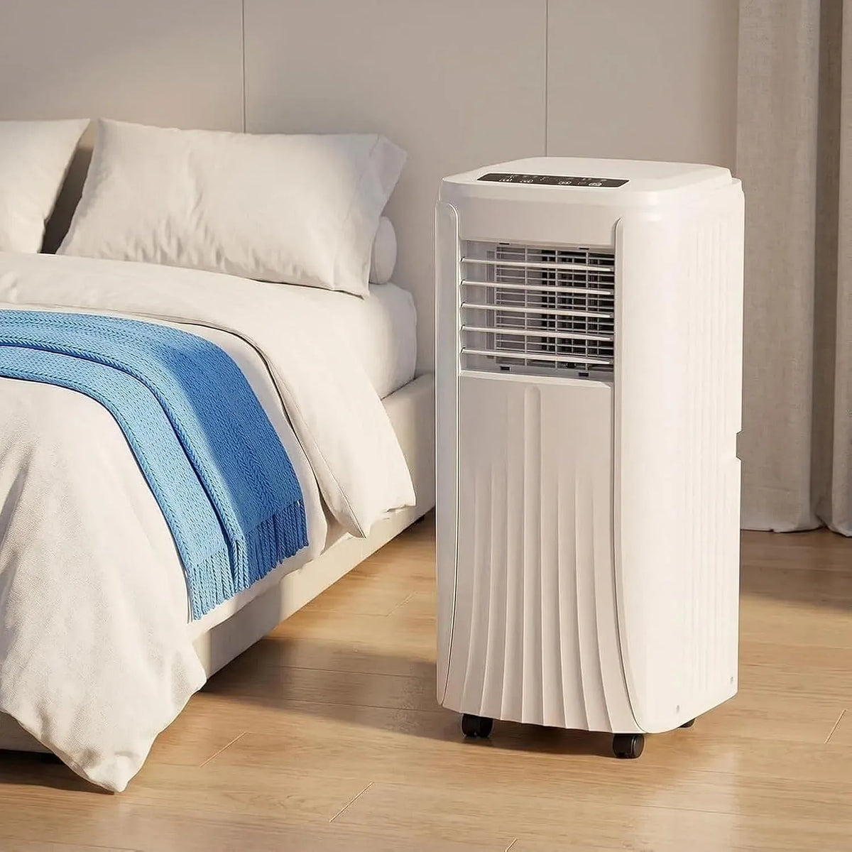 Condizionatore UK 3, portatile, 9000 Btu, climatizzatore, Condizionatore Portatile 12000 BTU Smart con Ventola e Deumidificatore