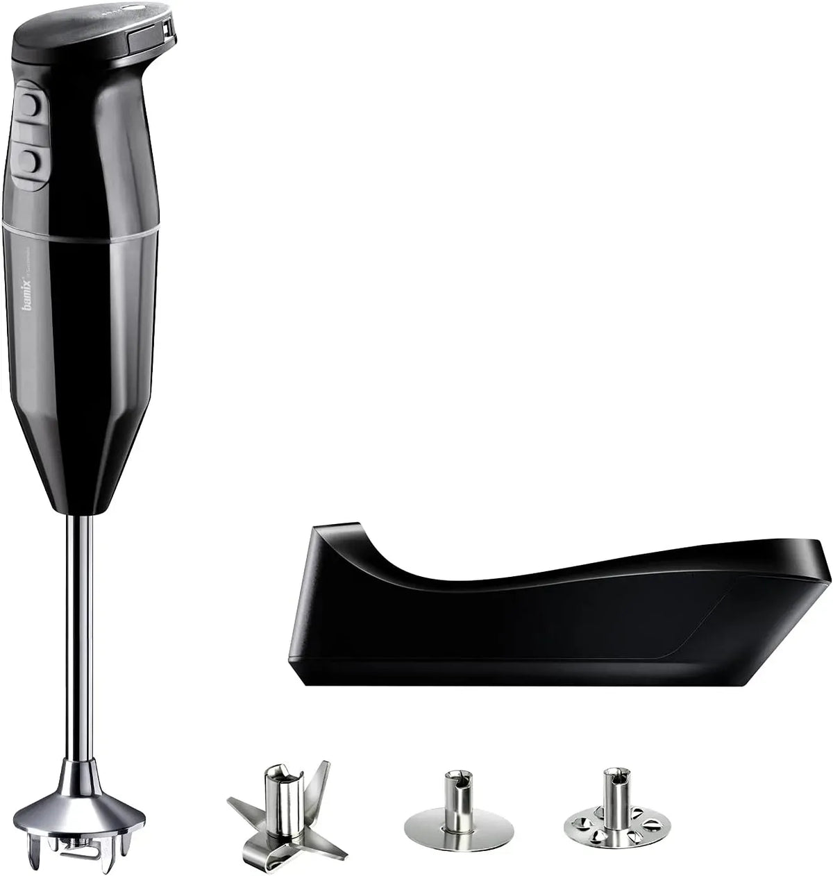 Frullatore, 250 W, 3 livelli, acciaio inox, nero