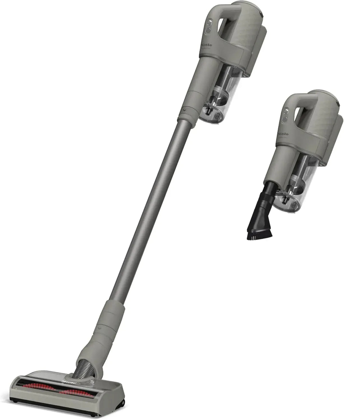Miele HX1 41QLL039USA Aspirapolvere, grigio, testa del pavimento Smart Detection, durata 55 minuti, Duoflex CarCare