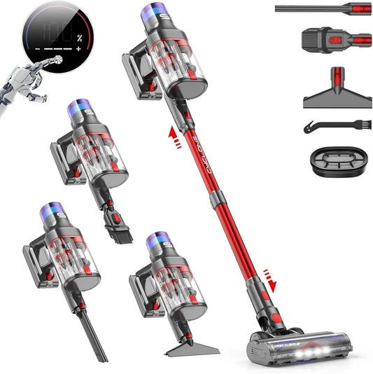 Aspirapolvere 58KPA/600W 80Min, 1,8 L, 600 W, V15 ProMax