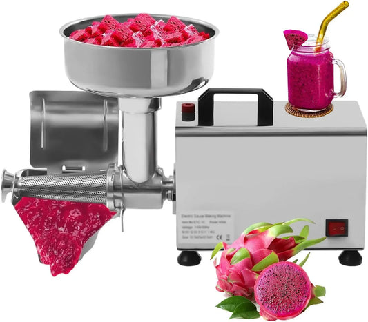 Passapomodoro elettrico, 450 W, pressa per pomodori, professionale, Macchina per Marmellate Commerciale da 450 W