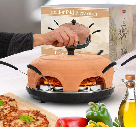 Forno elettrico per pizza, forno da cucina, Heidenfeld Pizzachef Forno per pizza