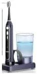 Spazzolino elettrico con idropulsore combinato, ricaricabile e portatile, tutto in uno spazzolino sonico con 3 modalità e 5 velocità di filo