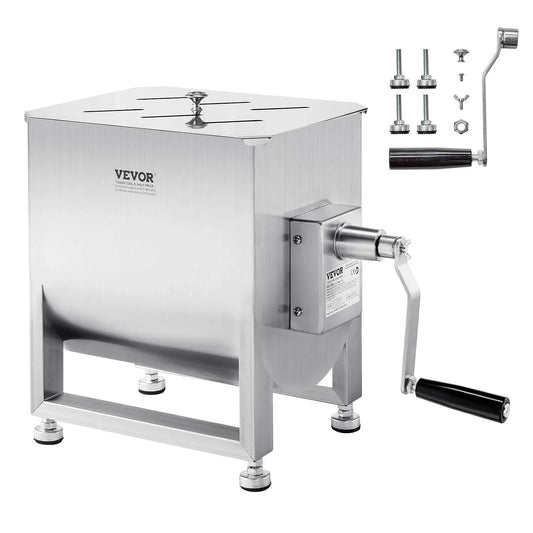 VEVOR Frullatore, 568 x 330 x 450 mm, acciaio inox, Miscelazione Massima Carne 20,4 kg