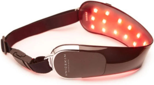 UNICSKIN, Maschera LED per Collo e Mento, Unicled Neck & Chin Mask, Tripla Azione che Aiuta a Ringiovanire il Collo e a Ridefinire l'Ovale del Viso