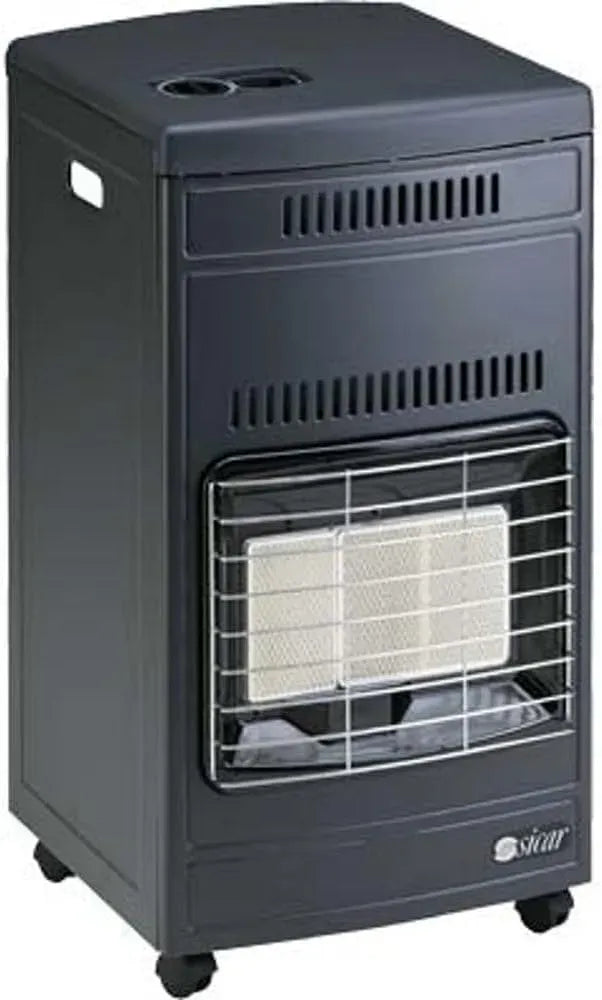 CM 77 92T VIRXDTINLW, nextradeitalia 1 PZ Stufa Gas GPL INFRAROSSI Euro 92T SICAR Grigio VENTILATA Watt 4200 CM 42X45 H, FERX, CM 77,5 CM 40x44x77 KW