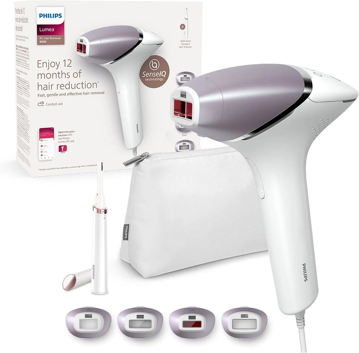 Philips serie 8000 BRI949/00 Accessorio per elettrodomestico, pannello IPS, Lumea IPL