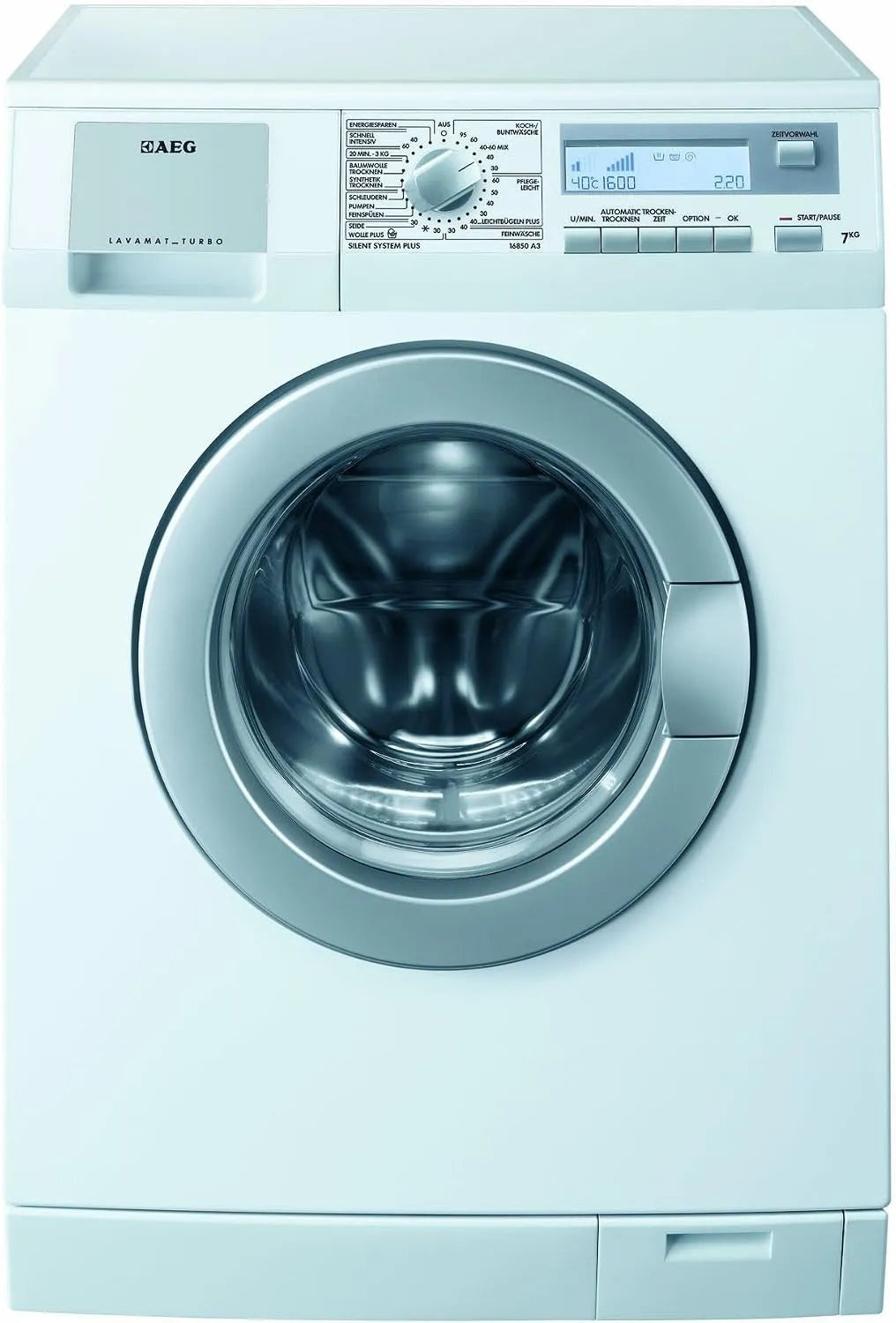 AEG L16850A Lavasciuga, 5 kg, lavatrice/asciugatrice, libera installazione, bianco