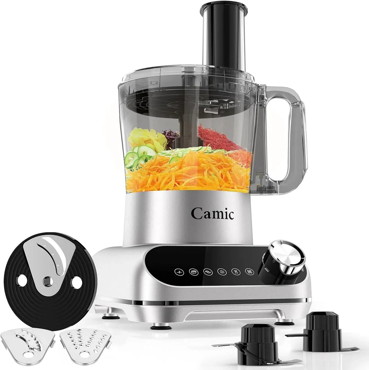 Robot da cucina, argento, macchina da cucina