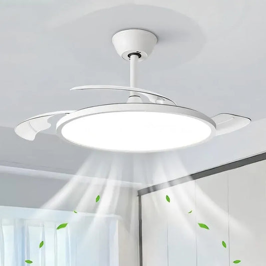 Ventilatore, LED, bianco, ventola per circolazione dell'aria