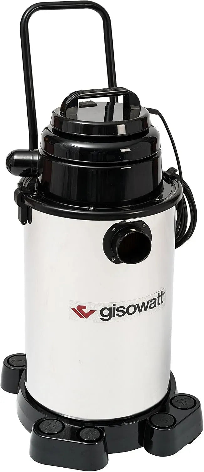 Aspirapolvere, 30 L, 1100 W, industriale, professionale, acciaio inox, Aspiratore Professionale Industrial 30 Wet&Dry, ø 45 mm