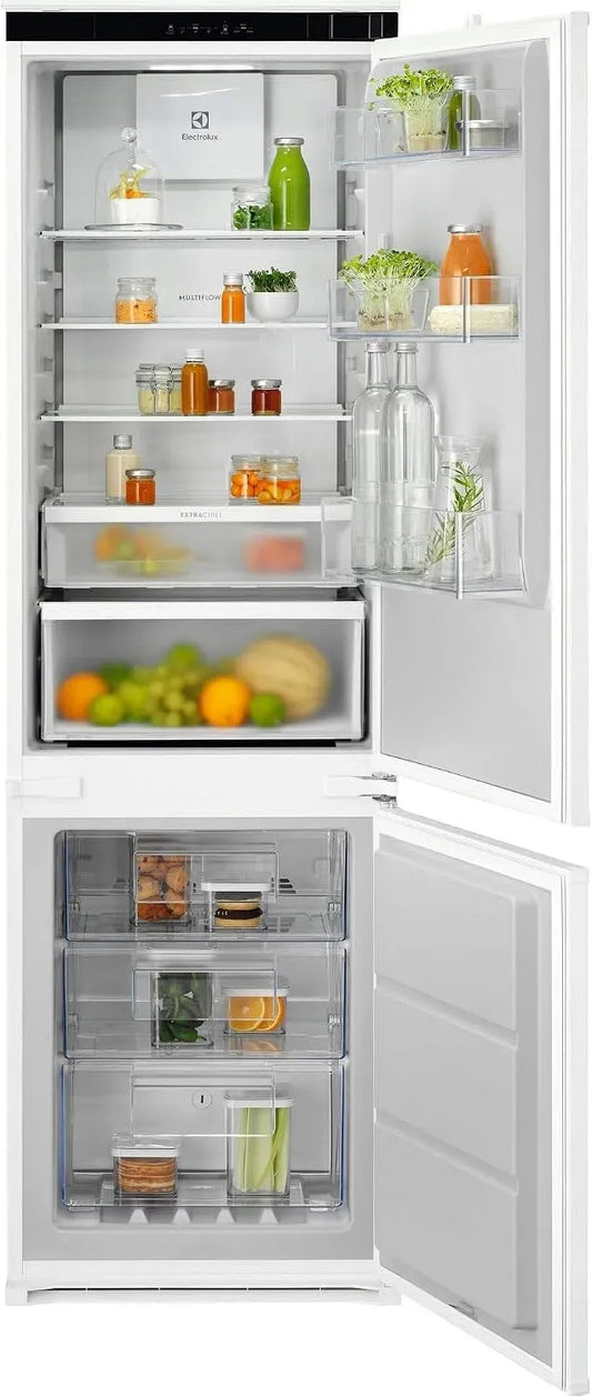Electrolux ENA7CD18S0 Frigorifero combinato, 177 cm, classe energetica D, frigo con congelatore, bianco