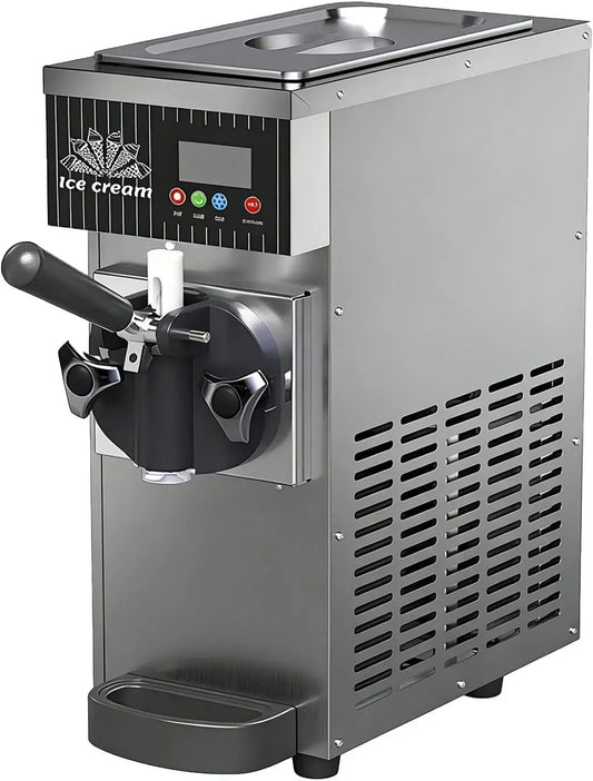 Macchina per Gelato, macchina per gelato e sorbetto, 3,5 L, 450 W, 5 L/H, professionale, grigio, per Gelato Soft