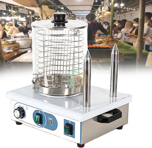 Macchina per Hot, griglia, piastra per panini e sandwich, professionale, per Hot Dog