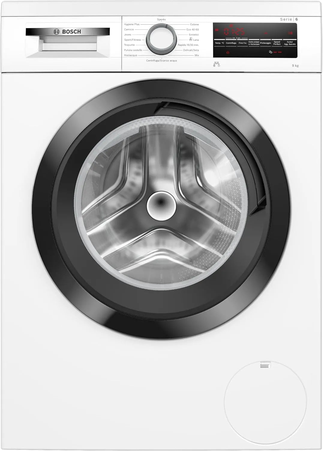 Bosch Serie 6 WUU28T29II Lavatrice, 9 kg, classe energetica A