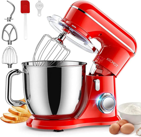 Robot da cucina, 4.5 L, 1300 W, rosso, Impastatrice Planetaria