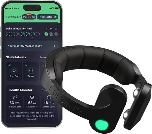 Supporto, per Il Benessere, Pulsetto Fit V2 Dispositivo Indossabile per Il Benessere