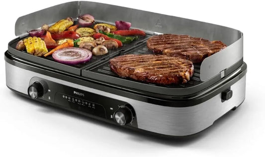 Philips Griglia, 2400 W, pannello IPS, 5 livelli