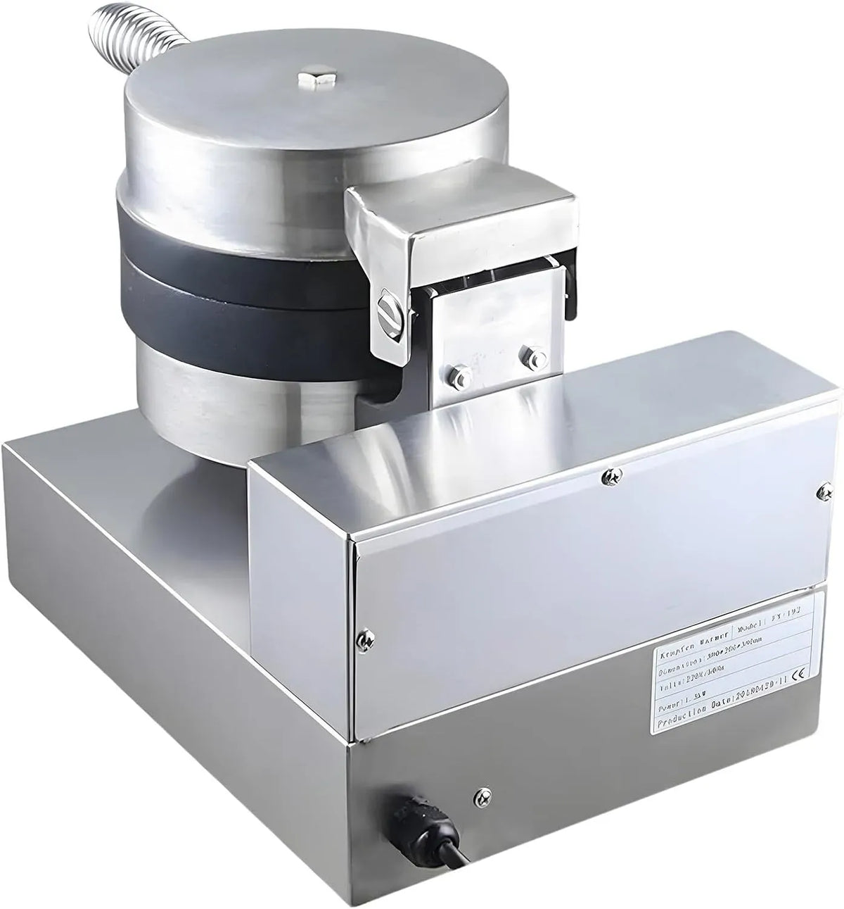 Macchina per Hamburger, Piastra, 1300 W, 50 a 300 °C, professionale, rivestimento antiaderente, per Waffle Elettrica