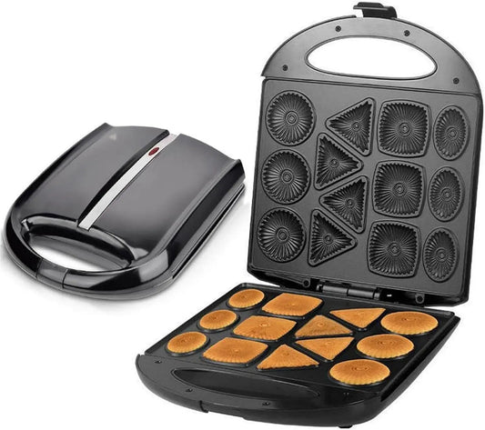 Macchina Per Biscotti, Macchina Per Scones, 1400 W, rivestimento antiaderente, funzione riscaldante, per Scones Antiaderente Da 1400 W