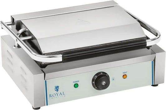 RCKG-2200-G Piastra, piastra per panini e sandwich, 200 W, 2.200 W, ristorazione, Royal