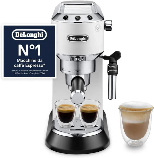 De'Longhi EC685.W Montalatte, 1 L, cappuccinatore, ampio serbatoio, bianco