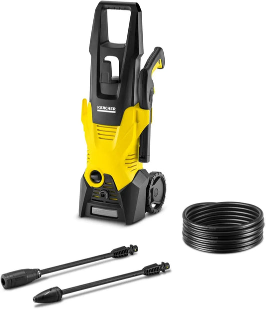 Kärcher K 3 Idropulitrice, ampio serbatoio, Pressione max 120 bar, Pistola e Tubo Alta Pressione 6m, Area di lavoro 25 m²/h, Portata 80 l/h