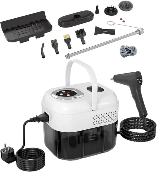 Pulitore a vapore, multiuso, portatile, macchina per pulizia a vapore, Pulitore A Vapore Portatile Manuale Portatile Multiuso 6 Livelli Estrazione