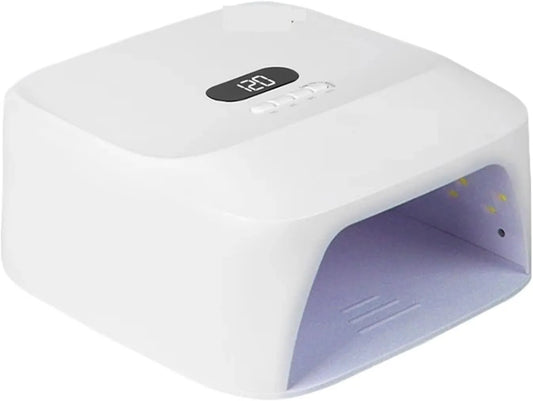 Asciugatrice, 48 W, timer, professionale, Lampada for unghie LED UV ricaricabile da 48 W