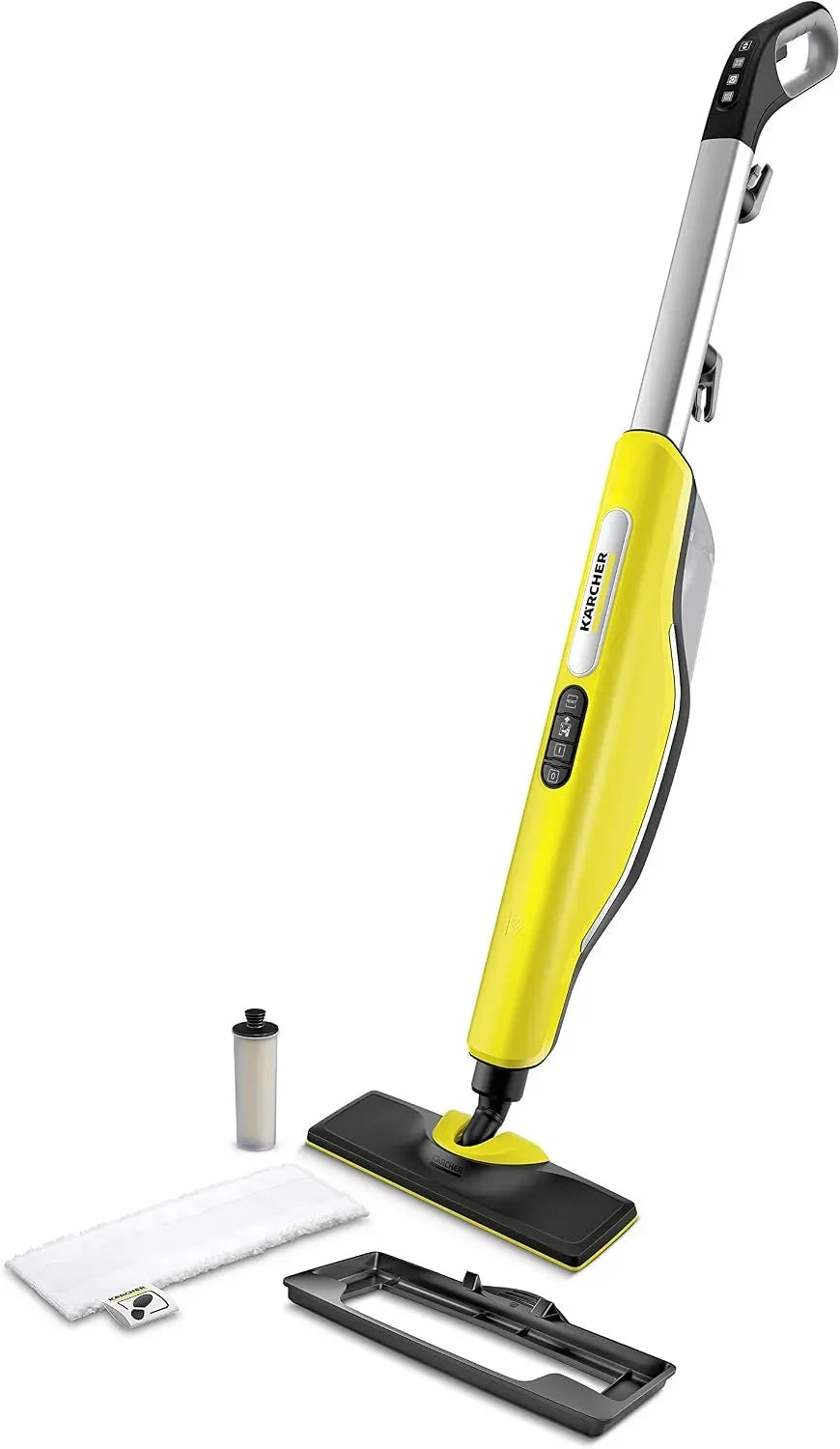 Kärcher SC 3 Scopa a vapore verticale EasyFix, uccide il 99,9% dei batteri senza detergenti chimici