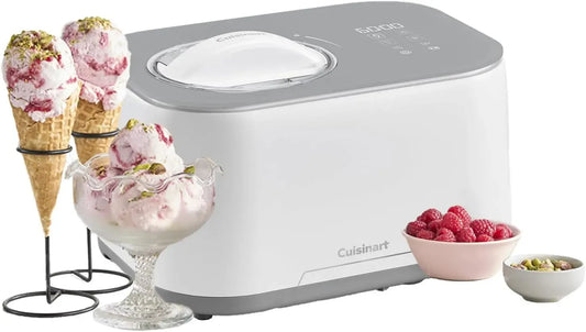 Sorbetto, Cuisinart FreezeEase, Gelatiera autonoma con 3 programmi, Gelato, Yogurt